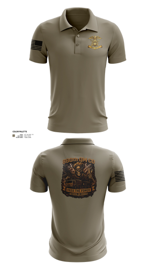Short Sleeve Performance Polo, 880th QM CO, Army, Teamtime, Team time, sublimation, custom sports apparel, team uniforms, spirit wear, spiritwear, sports uniforms, custom shirts, team store, custom team store, fundraiser sports, apparel fundraiser
