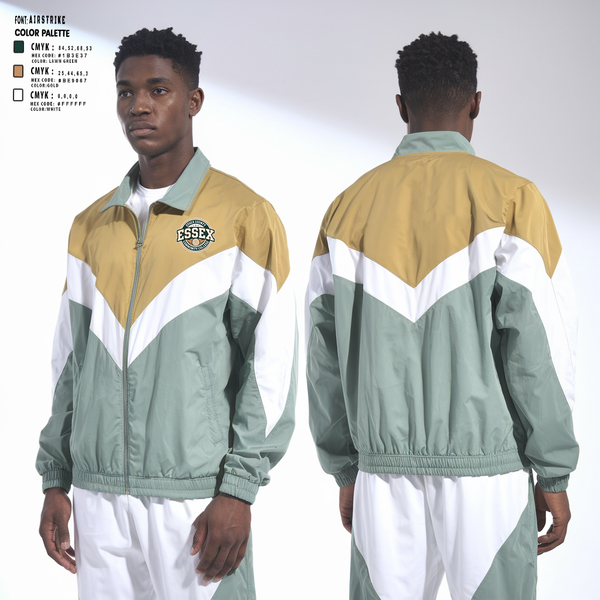 Windbreaker, ESSEX COUNTY COMMUNITY COLLEGE, Track & Field, Teamtime, Team time, sublimation, custom sports apparel, team uniforms, spirit wear, spiritwear, sports uniforms, custom shirts, team store, custom team store, fundraiser sports, apparel fundraiser