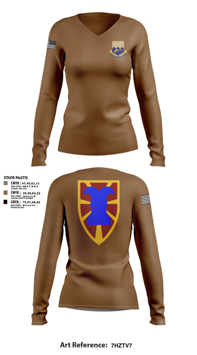 331 transportation company 93434208 Women's Long Sleeve V-neck Shirt - 2