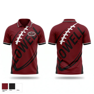Short Sleeve Performance Polo, Lowell Red Devils, , Teamtime, Team time, sublimation, custom sports apparel, team uniforms, spirit wear, spiritwear, sports uniforms, custom shirts, team store, custom team store, fundraiser sports, apparel fundraiser