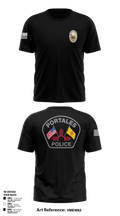 Portales Police Department 48536182 Short Sleeve Performance Shirt - 3