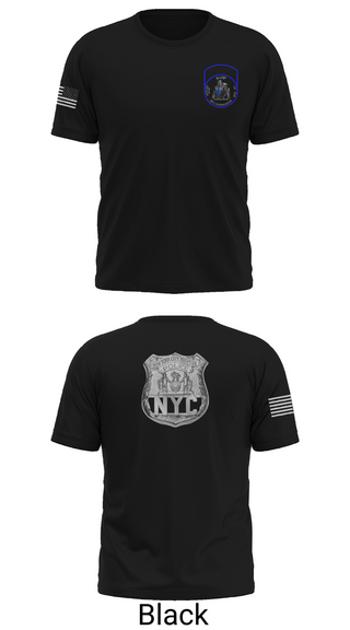 Old School Cotton Feel Shirt, NYHP - NYCs Courageous, Police, Teamtime, Team time, sublimation, custom sports apparel, team uniforms, spirit wear, spiritwear, sports uniforms, custom shirts, team store, custom team store, fundraiser sports, apparel fundraiser