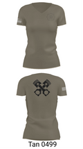 ENGINEMEN 85110741 Women's Short Sleeve V-neck Shirt - 65
