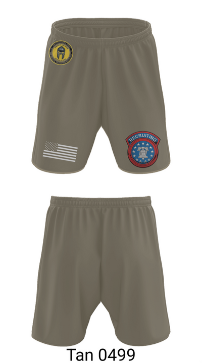 USAREC 88985751 Athletic Shorts With Pockets - 69