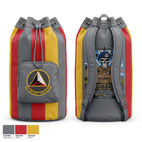 Gear Bag, 14th Security Forces Squadron, Air Force, Teamtime, Team time, sublimation, custom sports apparel, team uniforms, spirit wear, spiritwear, sports uniforms, custom shirts, team store, custom team store, fundraiser sports, apparel fundraiser