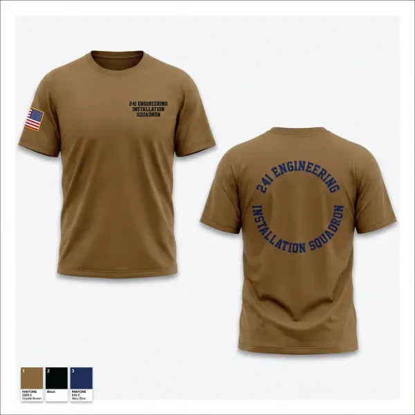 Old School Cotton Feel Shirt, 241 Engineering Installation Squadron, National Guard, Teamtime, Team time, sublimation, custom sports apparel, team uniforms, spirit wear, spiritwear, sports uniforms, custom shirts, team store, custom team store, fundraiser sports, apparel fundraiser