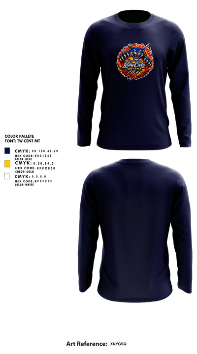 Fabens Wildcats Softball 84578924 Long Sleeve Performance Shirt 8