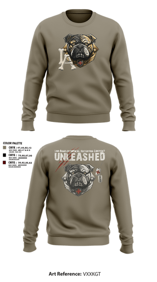 Crew Neck Sweatshirt, LA Medical Recruiting Company, Army, Teamtime, Team time, sublimation, custom sports apparel, team uniforms, spirit wear, spiritwear, sports uniforms, custom shirts, team store, custom team store, fundraiser sports, apparel fundraiser