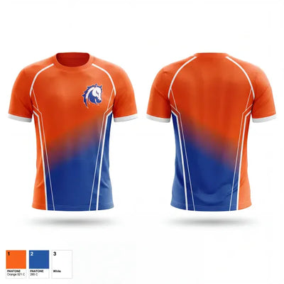 GVYF Broncos 9507549 Old School Cotton Feel Shirt - 1