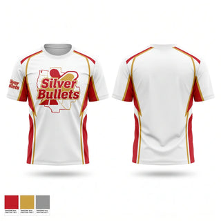 Short Sleeve Performance Shirt, Silver Bullets, Men's Basketball, Teamtime, Team time, sublimation, custom sports apparel, team uniforms, spirit wear, spiritwear, sports uniforms, custom shirts, team store, custom team store, fundraiser sports, apparel fundraiser