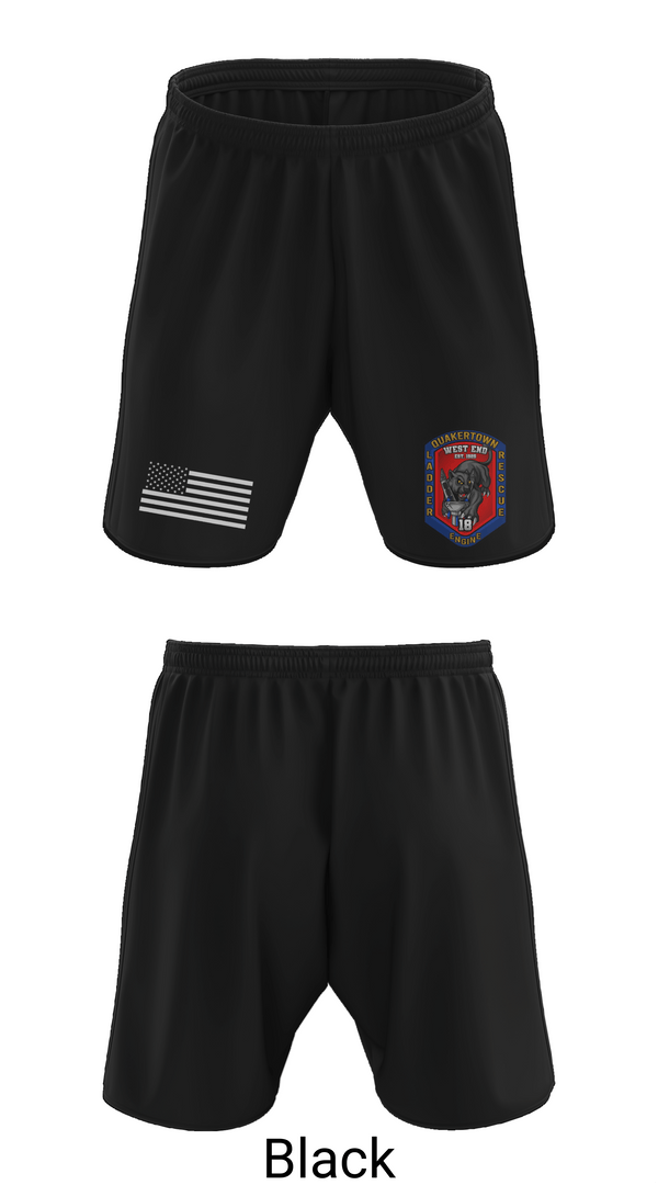 Athletic Shorts With Pockets, West End Fire Company, Fire Department, Teamtime, Team time, sublimation, custom sports apparel, team uniforms, spirit wear, spiritwear, sports uniforms, custom shirts, team store, custom team store, fundraiser sports, apparel fundraiser