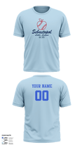 Sebastopol Little League 29313741 Short Sleeve Performance Shirt - 5