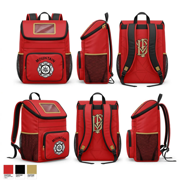 Gear Bag, Mountain Fire Department, Fire Department, Teamtime, Team time, sublimation, custom sports apparel, team uniforms, spirit wear, spiritwear, sports uniforms, custom shirts, team store, custom team store, fundraiser sports, apparel fundraiser