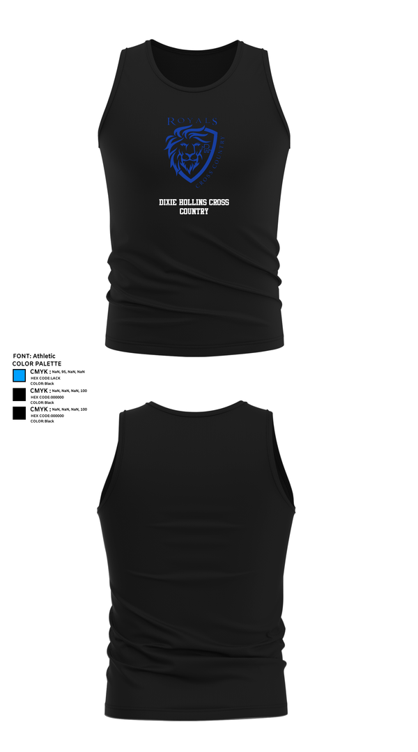 Tank Top, Dixie Hollins Cross Country, Cross Country, Teamtime, Team time, sublimation, custom sports apparel, team uniforms, spirit wear, spiritwear, sports uniforms, custom shirts, team store, custom team store, fundraiser sports, apparel fundraiser