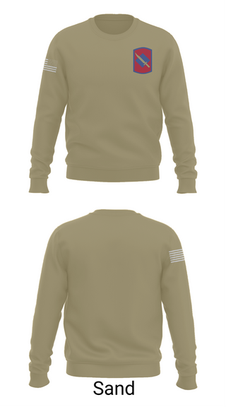 Crew Neck Sweatshirt, 39th infantry, National Guard, Teamtime, Team time, sublimation, custom sports apparel, team uniforms, spirit wear, spiritwear, sports uniforms, custom shirts, team store, custom team store, fundraiser sports, apparel fundraiser