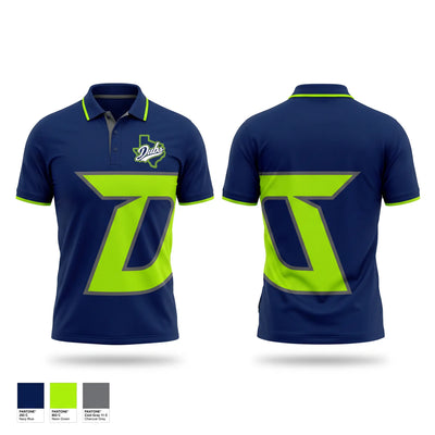 Texas Dubs 34841812 Short Sleeve Performance Polo - 1