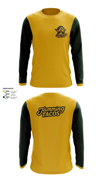Jamming Tacos 24022606 Long Sleeve Performance Shirt 6