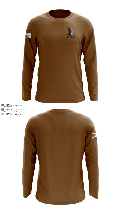 MESG-1 71337313 Long Sleeve Performance Shirt 100