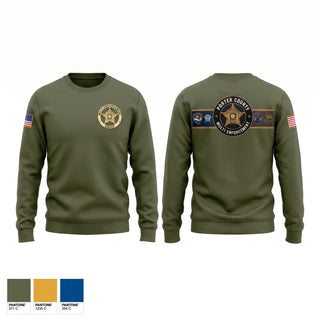 Crew Neck Sweatshirt, Porter County Multi-Enforcement Group, Police, Teamtime, Team time, sublimation, custom sports apparel, team uniforms, spirit wear, spiritwear, sports uniforms, custom shirts, team store, custom team store, fundraiser sports, apparel fundraiser