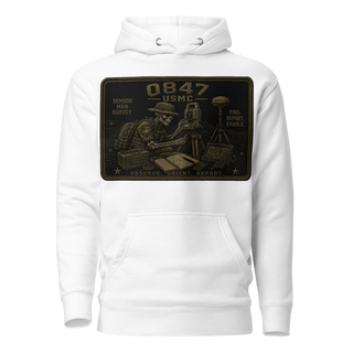Unisex Hoodie - 1 - White