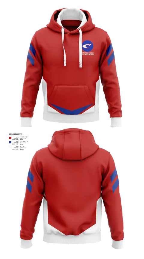 Hoodie, Caldwell Parish Junior High School Softball, Softball, Teamtime, Team time, sublimation, custom sports apparel, team uniforms, spirit wear, spiritwear, sports uniforms, custom shirts, team store, custom team store, fundraiser sports, apparel fundraiser