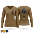 MAYPORT POLICE DEPT Women's Long Sleeve V-neck Shirt - 1