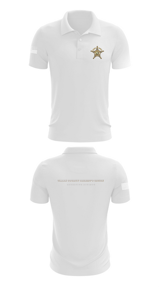 Short Sleeve Performance Polo, Clark County Sheriff’s Office Detective Divison, Police, Teamtime, Team time, sublimation, custom sports apparel, team uniforms, spirit wear, spiritwear, sports uniforms, custom shirts, team store, custom team store, fundraiser sports, apparel fundraiser