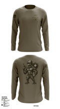 1st PLT Roosters Long Sleeve Performance Shirt 6