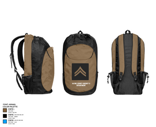 Gear Bag, Wayne County Sheriff’s Department, Police, Teamtime, Team time, sublimation, custom sports apparel, team uniforms, spirit wear, spiritwear, sports uniforms, custom shirts, team store, custom team store, fundraiser sports, apparel fundraiser