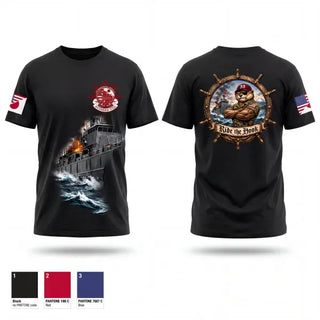 Old School Cotton Feel Shirt, 5th Transportation Company, Army, Teamtime, Team time, sublimation, custom sports apparel, team uniforms, spirit wear, spiritwear, sports uniforms, custom shirts, team store, custom team store, fundraiser sports, apparel fundraiser