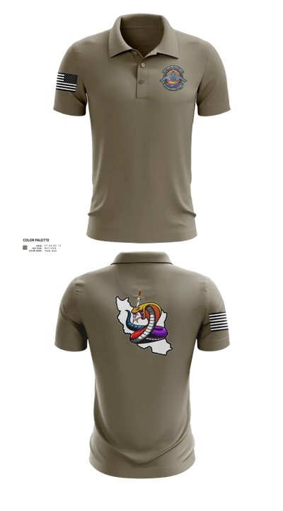 Iran DCIT 47792086 Short Sleeve Performance Polo - 22