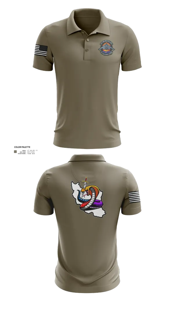 Short Sleeve Performance Polo, Iran DCIT, Army, Teamtime, Team time, sublimation, custom sports apparel, team uniforms, spirit wear, spiritwear, sports uniforms, custom shirts, team store, custom team store, fundraiser sports, apparel fundraiser