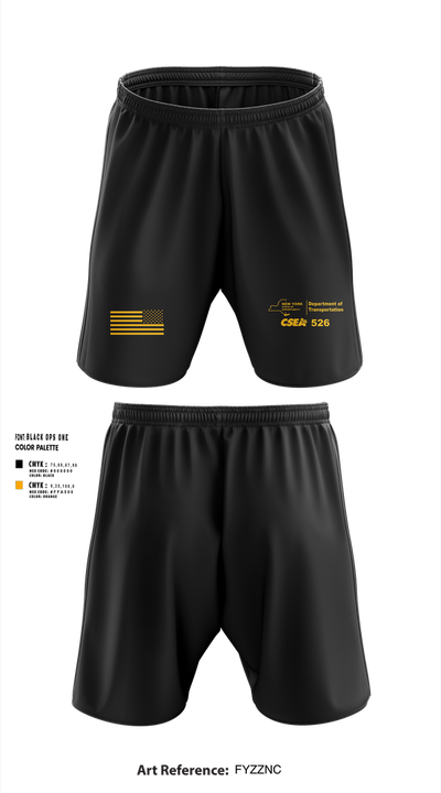 NY State DOT 49877366 Athletic Shorts With Pockets - 100