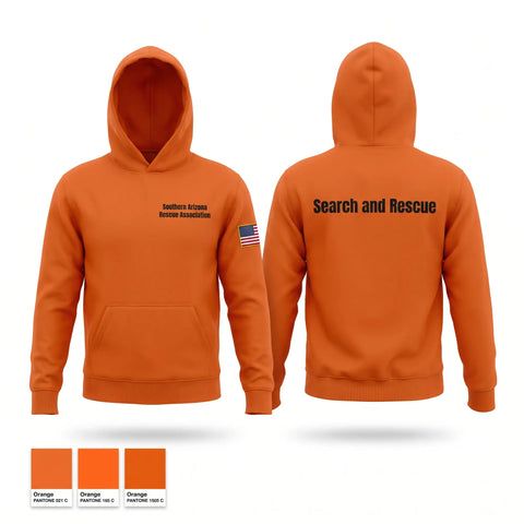 Hoodie, Southern Arizona Rescue Association, EMS/EMT, Teamtime, Team time, sublimation, custom sports apparel, team uniforms, spirit wear, spiritwear, sports uniforms, custom shirts, team store, custom team store, fundraiser sports, apparel fundraiser