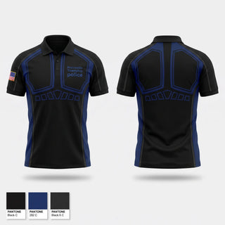 Short Sleeve Performance Polo, Prairieville Township police, Police, Teamtime, Team time, sublimation, custom sports apparel, team uniforms, spirit wear, spiritwear, sports uniforms, custom shirts, team store, custom team store, fundraiser sports, apparel fundraiser