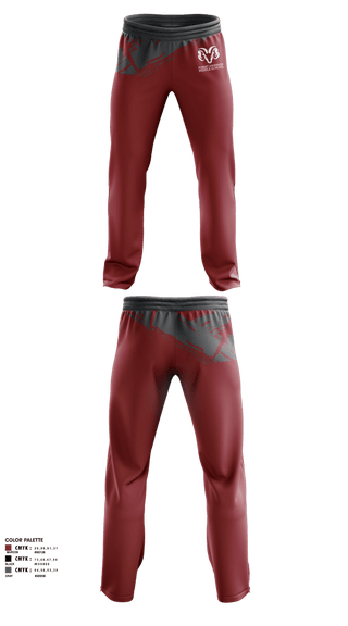 Sweatpants, Robert Anderson Rams, Men's Basketball, Teamtime, Team time, sublimation, custom sports apparel, team uniforms, spirit wear, spiritwear, sports uniforms, custom shirts, team store, custom team store, fundraiser sports, apparel fundraiser