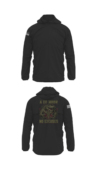 Windbreaker, MRBN -A Co, Army, Teamtime, Team time, sublimation, custom sports apparel, team uniforms, spirit wear, spiritwear, sports uniforms, custom shirts, team store, custom team store, fundraiser sports, apparel fundraiser