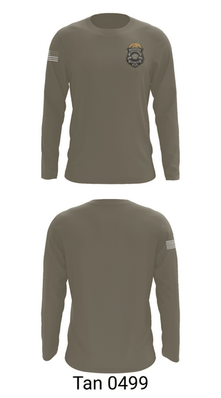 Long Sleeve Performance Shirt, McCaysville Police Department, Police, Teamtime, Team time, sublimation, custom sports apparel, team uniforms, spirit wear, spiritwear, sports uniforms, custom shirts, team store, custom team store, fundraiser sports, apparel fundraiser