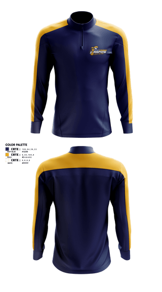 Quarter Zip Jacket, East Grand Rapids, Water Polo, Teamtime, Team time, sublimation, custom sports apparel, team uniforms, spirit wear, spiritwear, sports uniforms, custom shirts, team store, custom team store, fundraiser sports, apparel fundraiser