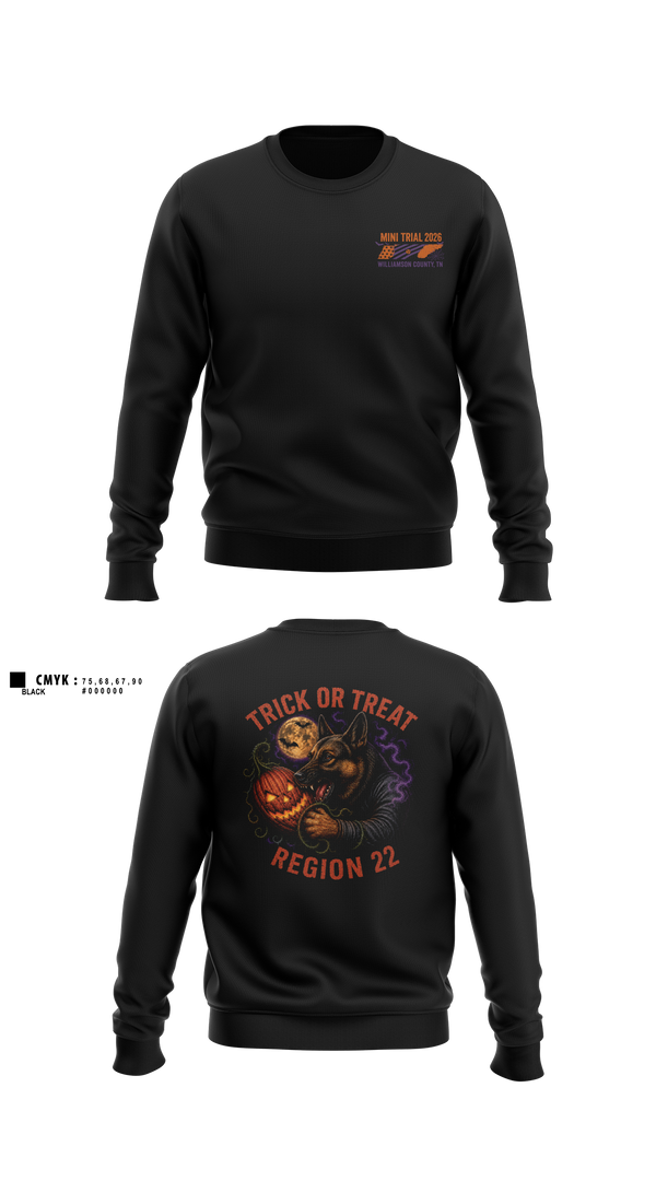 Crew Neck Sweatshirt, Region 22, Police, Teamtime, Team time, sublimation, custom sports apparel, team uniforms, spirit wear, spiritwear, sports uniforms, custom shirts, team store, custom team store, fundraiser sports, apparel fundraiser