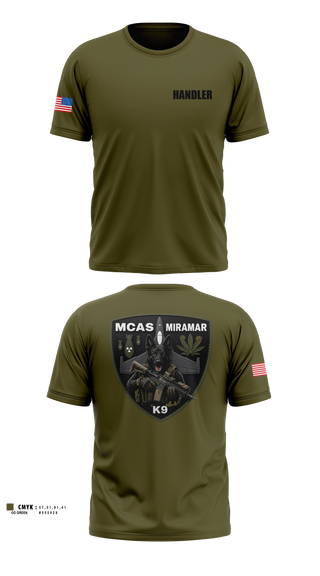 Short Sleeve Performance Shirt, MCAS Miramar Military Working Dog Section, Marines, Teamtime, Team time, sublimation, custom sports apparel, team uniforms, spirit wear, spiritwear, sports uniforms, custom shirts, team store, custom team store, fundraiser sports, apparel fundraiser