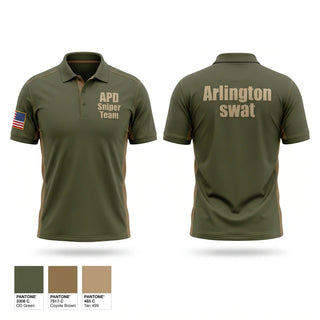 Short Sleeve Performance Polo, APD Sniper Team, Police, Teamtime, Team time, sublimation, custom sports apparel, team uniforms, spirit wear, spiritwear, sports uniforms, custom shirts, team store, custom team store, fundraiser sports, apparel fundraiser