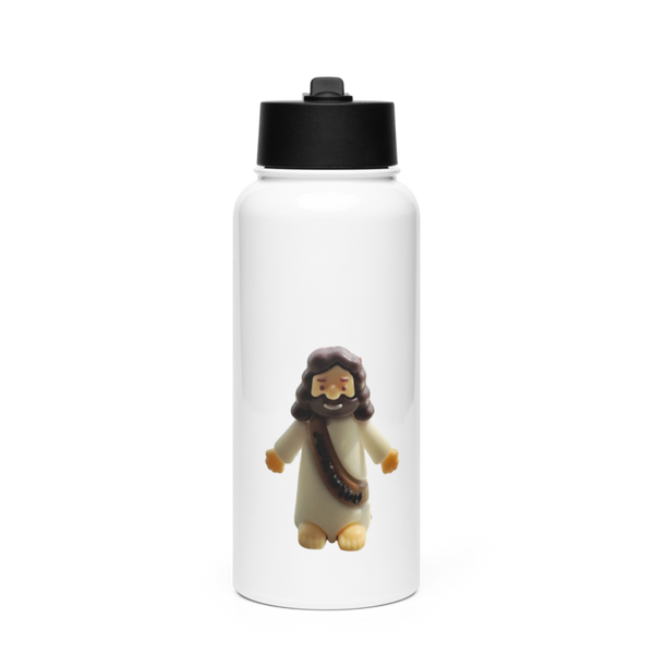 ËP!K bites 78943654 Stainless Steel Water Bottle with a Straw Lid