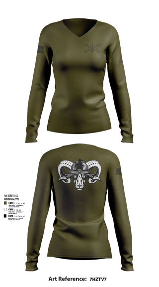 Womens Long Sleeve Vneck Shirt, 11TH CY ECT, , Teamtime, Team time, sublimation, custom sports apparel, team uniforms, spirit wear, spiritwear, sports uniforms, custom shirts, team store, custom team store, fundraiser sports, apparel fundraiser