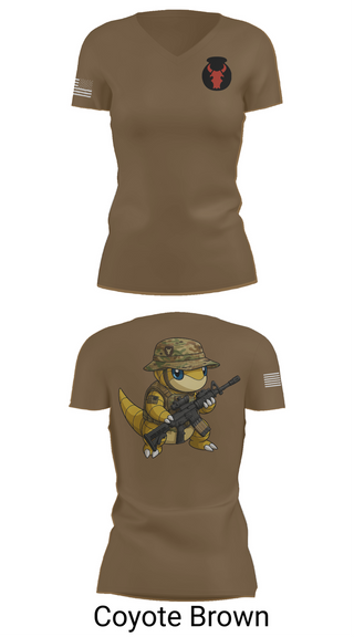 Womens Short Sleeve Vneck Shirt, , National Guard, Teamtime, Team time, sublimation, custom sports apparel, team uniforms, spirit wear, spiritwear, sports uniforms, custom shirts, team store, custom team store, fundraiser sports, apparel fundraiser