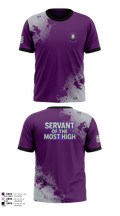Servants Of The Most High 9177587 Short Sleeve Performance Shirt - 1