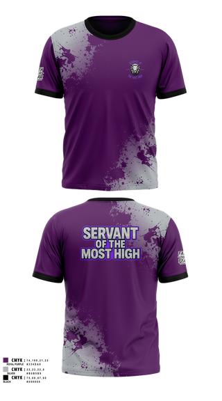 Short Sleeve Performance Shirt, Servants Of The Most High, Golf, Teamtime, Team time, sublimation, custom sports apparel, team uniforms, spirit wear, spiritwear, sports uniforms, custom shirts, team store, custom team store, fundraiser sports, apparel fundraiser