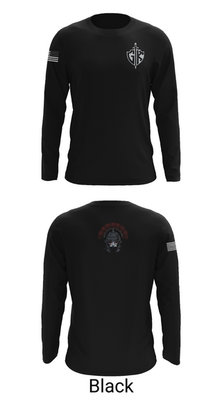 Long Sleeve Performance Shirt, HQ PLT, A CO, USDB BN (CORR), , Teamtime, Team time, sublimation, custom sports apparel, team uniforms, spirit wear, spiritwear, sports uniforms, custom shirts, team store, custom team store, fundraiser sports, apparel fundraiser