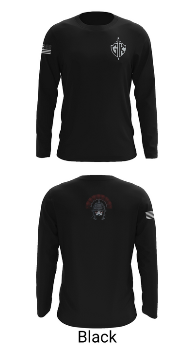 HQ PLT, A CO, USDB BN (CORR) 15623117 Long Sleeve Performance Shirt 26