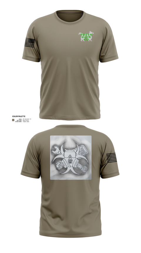 Old School Cotton Feel Shirt, 704th A2, Army, Teamtime, Team time, sublimation, custom sports apparel, team uniforms, spirit wear, spiritwear, sports uniforms, custom shirts, team store, custom team store, fundraiser sports, apparel fundraiser